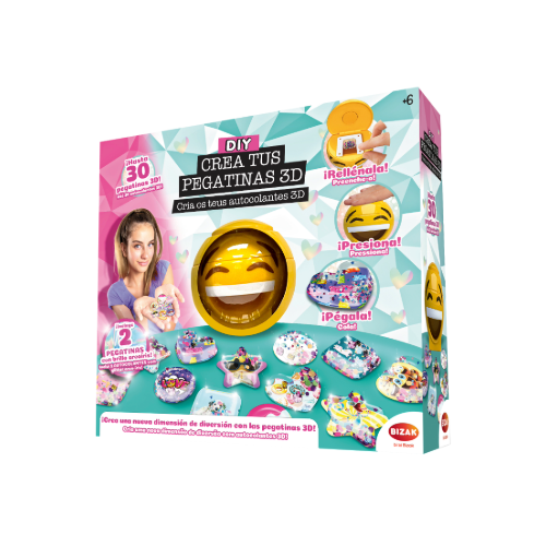 Cria os teus Autocolantes 3D