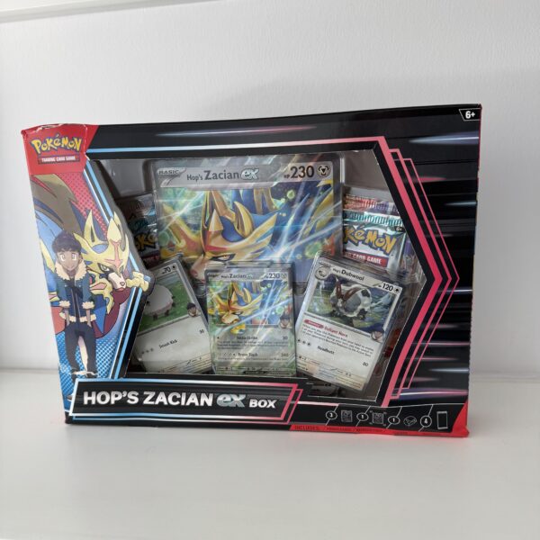 Hop's Zacian ex Box - DANIFICADA - Image 3