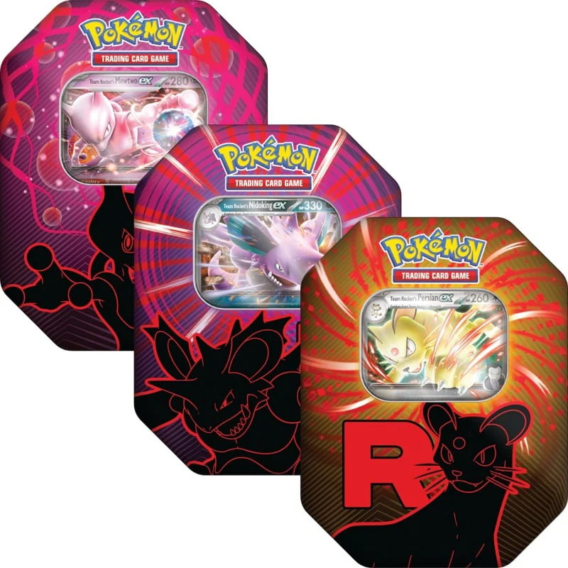 Team Rocket Ex Tin