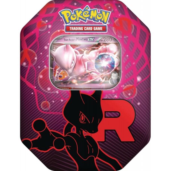 Pokémon TCG: Team Rocket Ex Tin