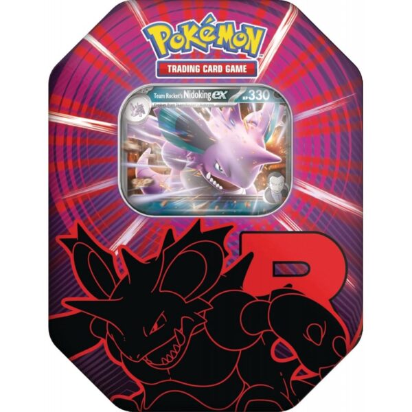Pokémon TCG: Team Rocket Ex Tin