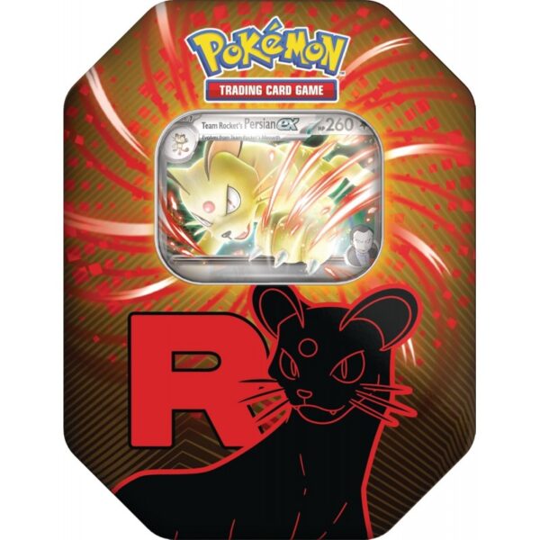 Pokémon TCG: Team Rocket Ex Tin