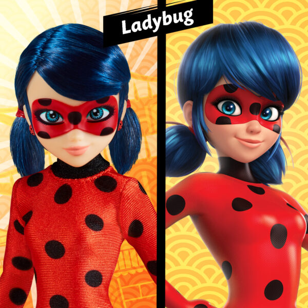 Pack de 2 bonecas 26 cm- Ladybug e Dragon Shangai - Image 12