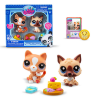 Littlest Pet Shop - Pack de 2 Mascotes